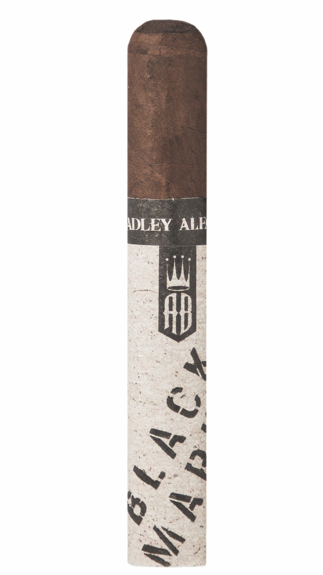 A single Alec Bradley black market punk cigar against a white background